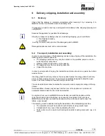 Preview for 11 page of Meiko FV 28 GiO Operating Instructions Manual