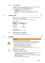 Preview for 21 page of Meiko M-iClean H series Operating Instructions Manual