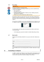 Предварительный просмотр 59 страницы Meiko M-iClean U Operating Instructions Manual