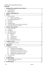 Preview for 2 page of Meiko TopClean M Instructions For Use Manual