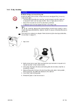 Предварительный просмотр 47 страницы Meiko TopClean M Instructions For Use Manual