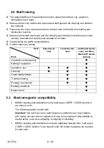 Предварительный просмотр 6 страницы Meiko TopLine 10 Operating Instructions Manual