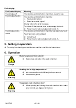 Предварительный просмотр 12 страницы Meiko TopLine 10 Operating Instructions Manual