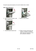 Preview for 29 page of Meiko TopLine Instructions For Use Manual