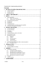 Preview for 2 page of Meiko UPster H 500 M2 Operating Instructions Manual