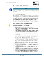 Предварительный просмотр 10 страницы Meiko WasteStar CC Operating Instructions Manual