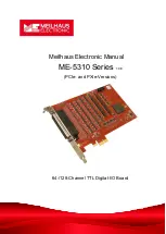 Meilhaus Electronic ME-1001 Manual preview