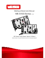 Meilhaus Electronic ME-5100 cPCI Manual preview