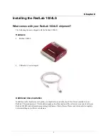 Предварительный просмотр 9 страницы Meilhaus RedLab 1024LS User Manual