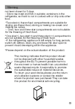 Preview for 6 page of MeiLing BCD-446W Instruction Manual