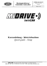 MEILLER MiDRIVE twinCAN Installation Instruction предпросмотр