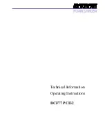 Предварительный просмотр 1 страницы Meinberg DCF77 PCI32 Operating Instructions Manual