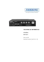 Meinberg HR102/DC Technical Reference preview