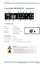 Предварительный просмотр 17 страницы Meinberg HR302/DC Technical Reference