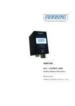 Meinberg IMS-LANTIME M500 Manual preview