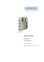 Предварительный просмотр 1 страницы Meinberg IMS-LNO Setup Manual