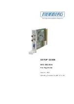 Предварительный просмотр 1 страницы Meinberg IMS-VSG181H Setup Manual