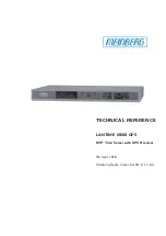 Meinberg LANTIME M600 Technical Reference preview