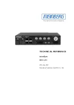 Meinberg microSync HR311/DC Technical Reference preview