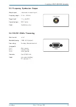 Предварительный просмотр 22 страницы Meinberg MicroSync Technical Reference