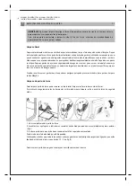 Preview for 16 page of Meireles MF 7606 X Installation, Use And Maintenance Handbook