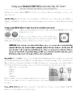 Preview for 1 page of Meisel COM-90 User Manual