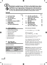 Preview for 6 page of Meister 5410360 Original Instructions Manual