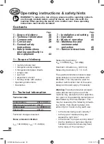 Preview for 38 page of Meister 5410360 Original Instructions Manual