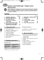 Preview for 73 page of Meister 5410400 Original Operating Instructions