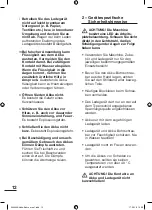 Preview for 12 page of Meister AS18A Translation Of The Original Instructions