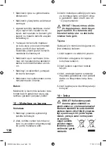 Preview for 124 page of Meister AS18A Translation Of The Original Instructions