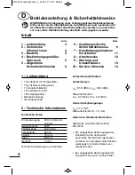 Предварительный просмотр 4 страницы Meister Basic BFP 60 Original Instructions Manual