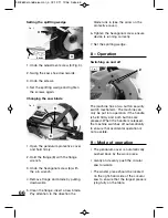 Предварительный просмотр 66 страницы Meister BHKS 1200 LB LASER Translation Of The Original Operating Instructions