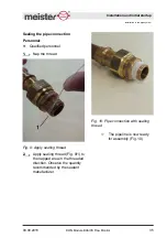 Предварительный просмотр 35 страницы Meister DWG Series Operating Instructions Manual