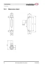 Предварительный просмотр 76 страницы Meister DWG Series Operating Instructions Manual