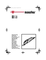 Meister EMS 1.6 Operating Instructions Manual preview