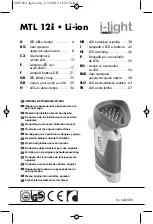 Meister i-light MTL 12i Translation Of The Original Instructions preview