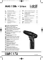 Meister MAS 12ib i-drill Original Instructions Manual предпросмотр