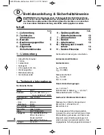 Предварительный просмотр 4 страницы Meister MAS 144 Li-Ion Translation Of The Original Instructions