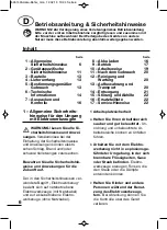 Предварительный просмотр 6 страницы Meister MAS18W Translation Of The Original Instructions