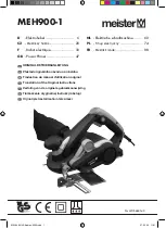 Meister MEH900-1 Translation Of The Original Instructions preview