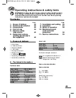 Предварительный просмотр 43 страницы Meister MMF 1700 LASER Translation Of The Original Instructions