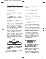 Предварительный просмотр 52 страницы Meister MMF 1700 LASER Translation Of The Original Instructions