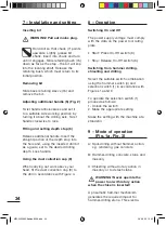 Preview for 34 page of Meister PH900M Translation Of The Original Instructions