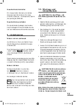 Preview for 13 page of Meister SB1010M Translation Of The Original Instructions