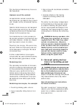 Preview for 38 page of Meister SB1010M Translation Of The Original Instructions