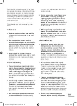 Preview for 39 page of Meister SB1010M Translation Of The Original Instructions