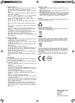 Preview for 4 page of Meister TGE-20 Operating Instructions