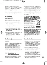 Preview for 109 page of MeisterCraft 5456210 Translation Of The Original Operating Instructions