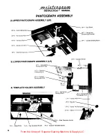 Preview for 16 page of Meistergram M'100-JNS Instruction Manual And Parts Book